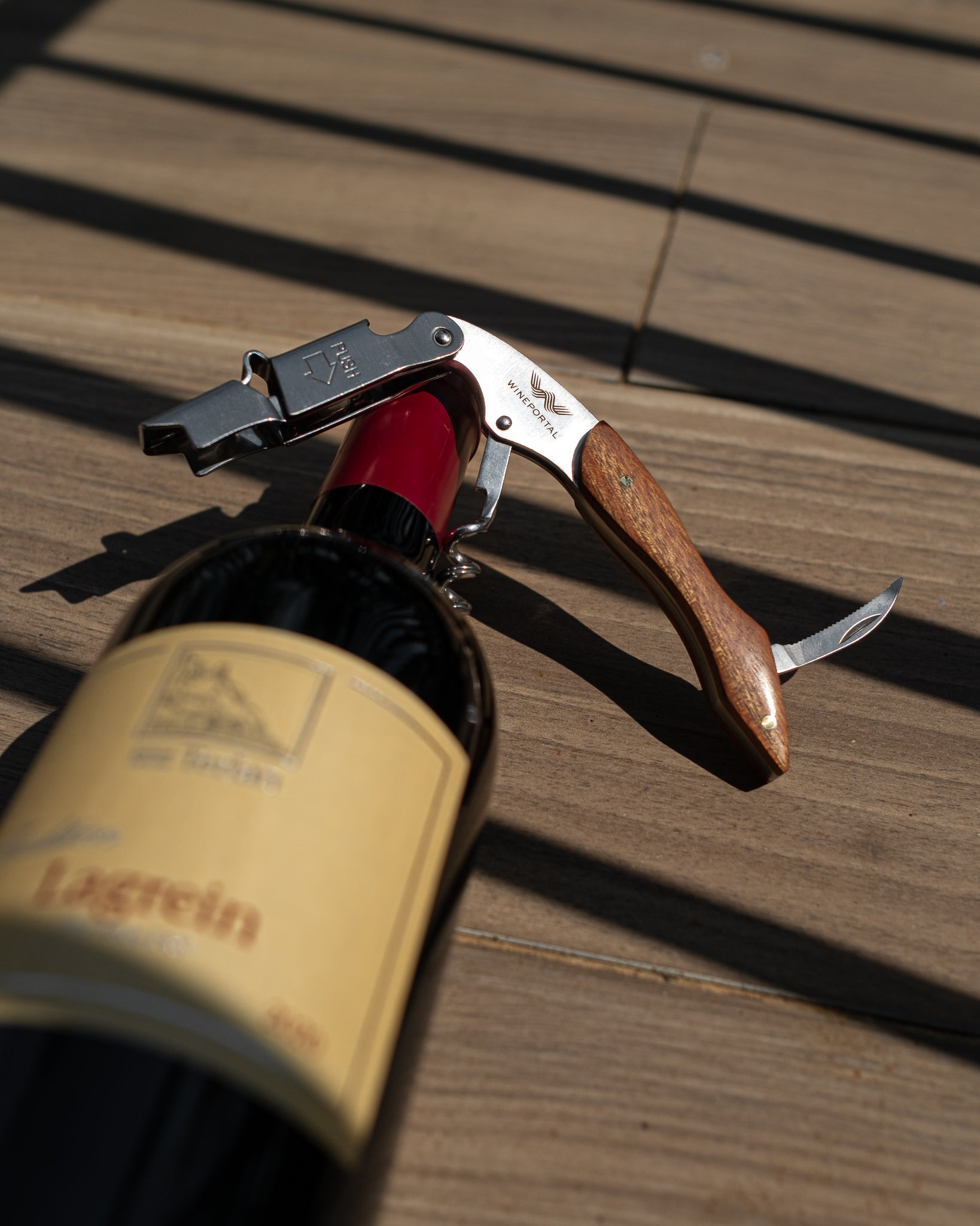 Wine Key - Wooden Handle